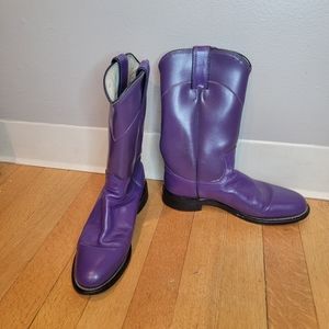 Justin Diamond J purple Women 5 Boots